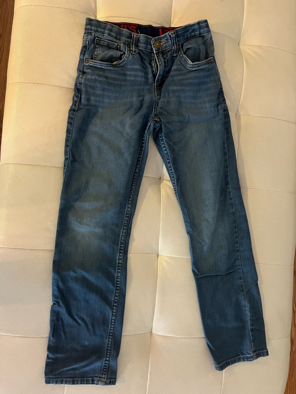 Levi's Slim Straight Dark Blue Jeans